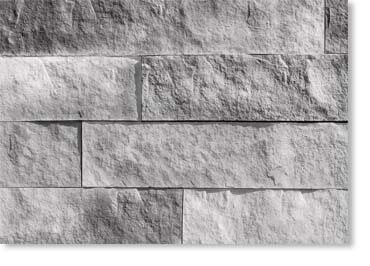 6in Split Limestone Manufactured Stone / Vista Pointe