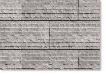 Chiseled Limestone Stone Veneer / Silver Ash
