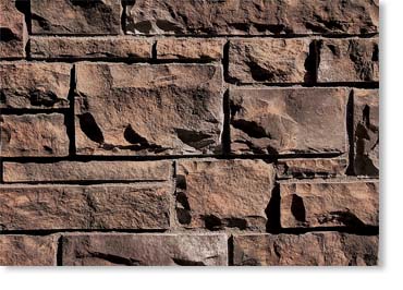 Country Castle Manufactured Stone / Dakota Brown