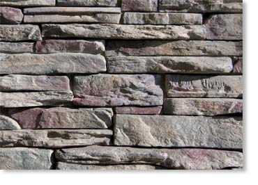Eastern Mountain Ledge Stone Veneer / Grey Quartzite