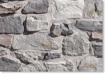 French Country Villa Stone Veneer / Coal