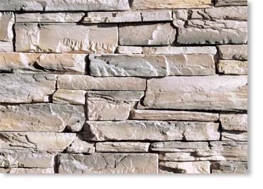 Old World Ledge Manufactured Stone / Antique Cream