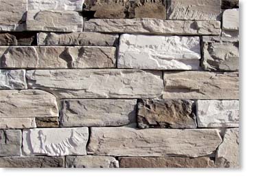 Old World Ledge Manufactured Stone / Birch Grove