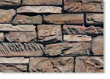 Old World Ledge Manufactured Stone / Etowah