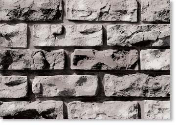 Sculptured Thin Brick Veneer / Wolf Grey