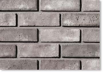 Wirecut Thin Brick Veneer / Wolf Grey