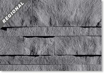 Playa Vista Limestone Manufactured Stone / Black Forest