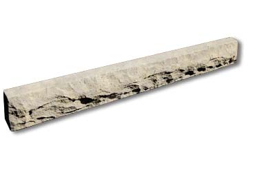 5in Chiseled Stone Lintel Stone Veneer Accessory / Lompoc