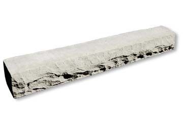 5in x 5in Chiseled Stone Lintel Stone Veneer Accessory / Chalk