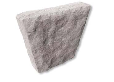 Chiseled Keystone Stone Veneer Accessory / Grey Quartzite