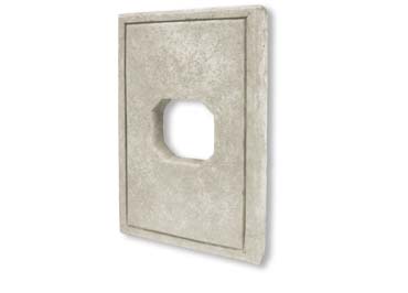 Large Light Box Stone Veneer Accessory / Chalk