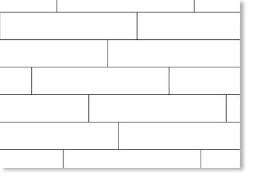 6in Split Limestone Hatch Pattern