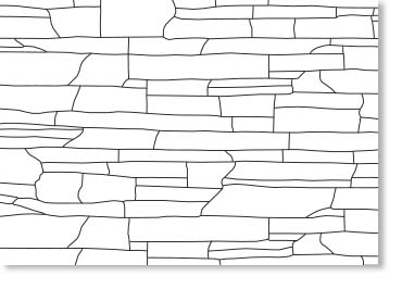 Eastern Mountain Ledge Hatch Pattern
