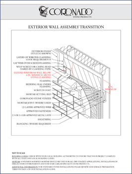 Wall Assembly Transition
