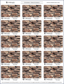 Stone Swatch Stickers